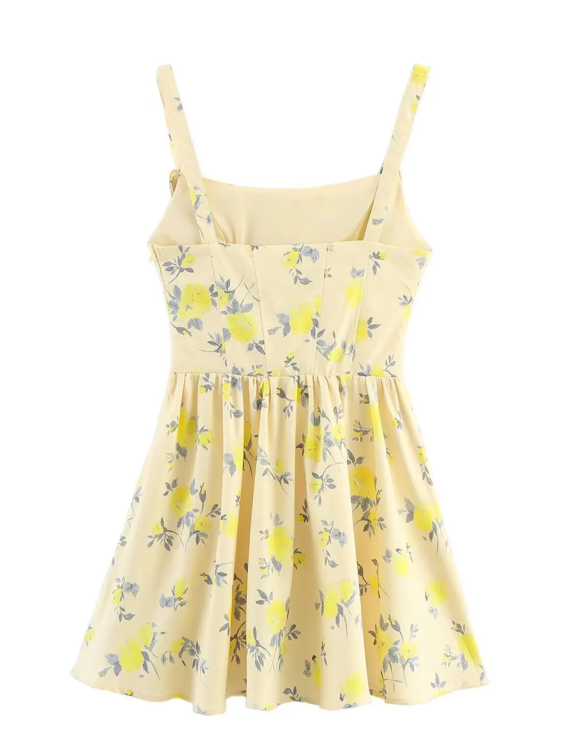 ชุดเดรสไหมพรมถักสำหรับผู้หญิง ดีไซน์ทันสมัย ใส่ได้หลากหลายโอกาส เหมาะสำหรับฤดูร้อน รุ่น ZARZ Sli Floral antung ort Dr Slimming Faionable