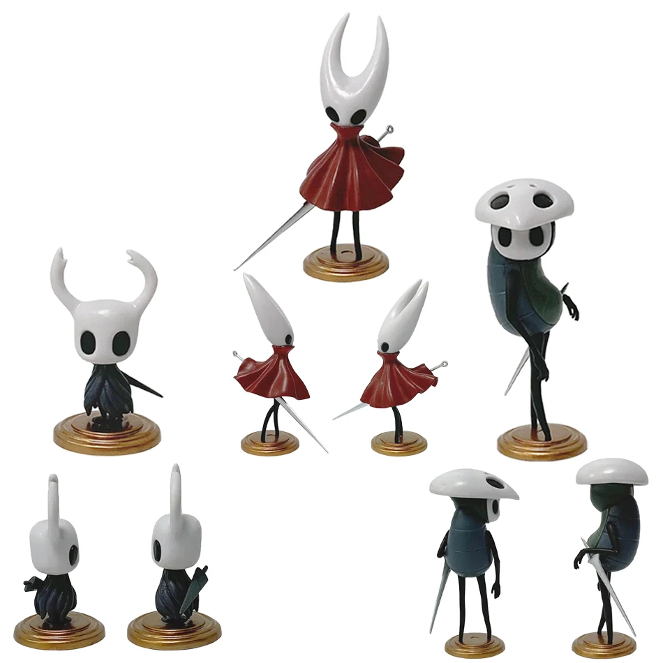 

Aixlan Hollow Knight Figure 3PCS SET Game Hollow Knight PVC Action Figure Amine Birthday Gift Collectible Figurine
