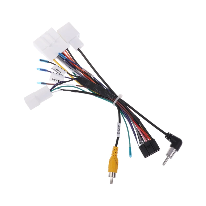 High Wiring 16-pin Android Wire Harness Power Cable Adapter Car Radio Canbus Box Car Stereo Radio Power Cable Adapter