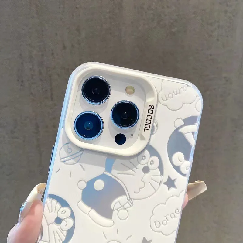 عبقور الحالات الهاتف آيفون 16 15 14 13 12 برو ماكس قذائف الزخرفية الكرتون الغطاء الواقي آيفون 14 15 16 زائد #4