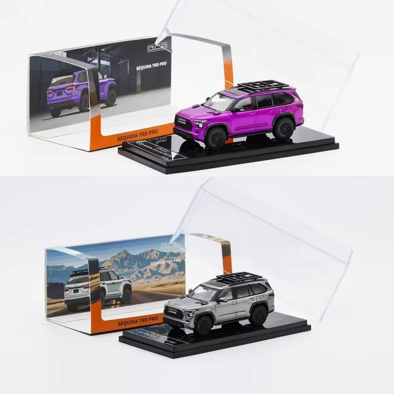 

Масштабная модель автомобиля GCD 1:64 из литого сплава Sequoia TRD Pro: классика, ностальгия, подарок для взрослых, сувенир, статическая демонстрация
