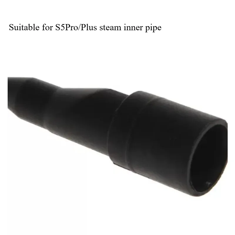 For Delong S5Pro/S3Plus Steam Inner Tube, Silver Outer Tube, Powder Compartment Cover, Black Sealing Ring, Knob, Condenser Box