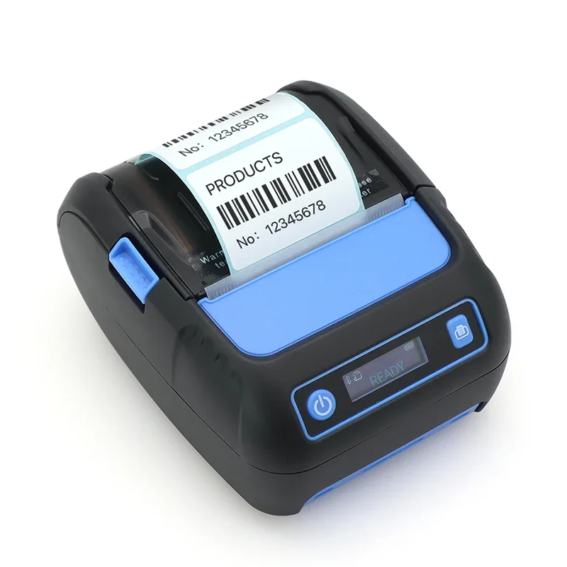 58MM POS Barcode Thermal Label Printer Mini Impresora Portatil Mini Portable Wireless Receipt Label Thermal Printer