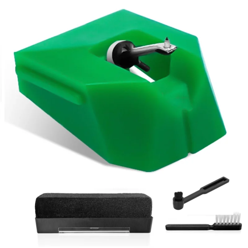 Nuovo-Ago per giradischi per stilo Audio-Technica AT-VMN95E, ago per giradischi ellittico per giradischi in vinile AT-LP120X Dura