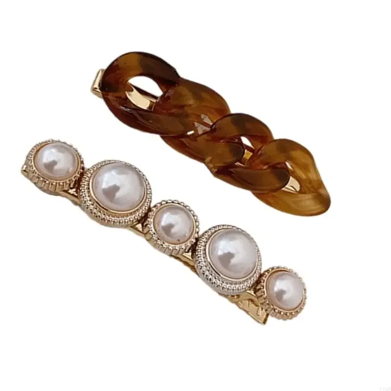 الشعر الأنيق الأنيق barrettes الشعر مقطع حلو الشعر دبوس باريت سلسلة الشعر مقطع شعر مجوهرات للنساء فتاة
