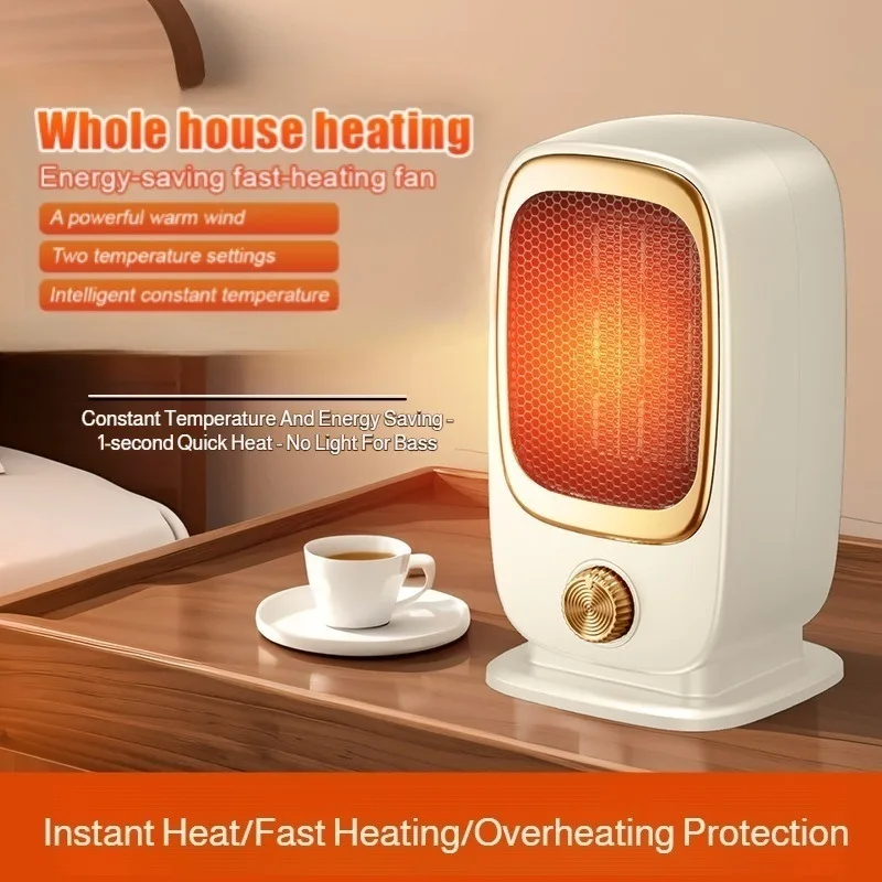 

Small Sun Electric Desktop Heater Fast Heating Energy-Saving Air Heater for Home, Office, Dorm, Computer Desk Winter Warm