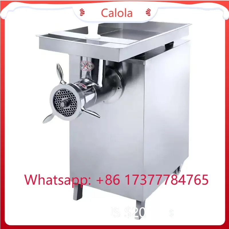 Large meat grinder commercial 42 type stainless steel dumpling trap, high power automatic