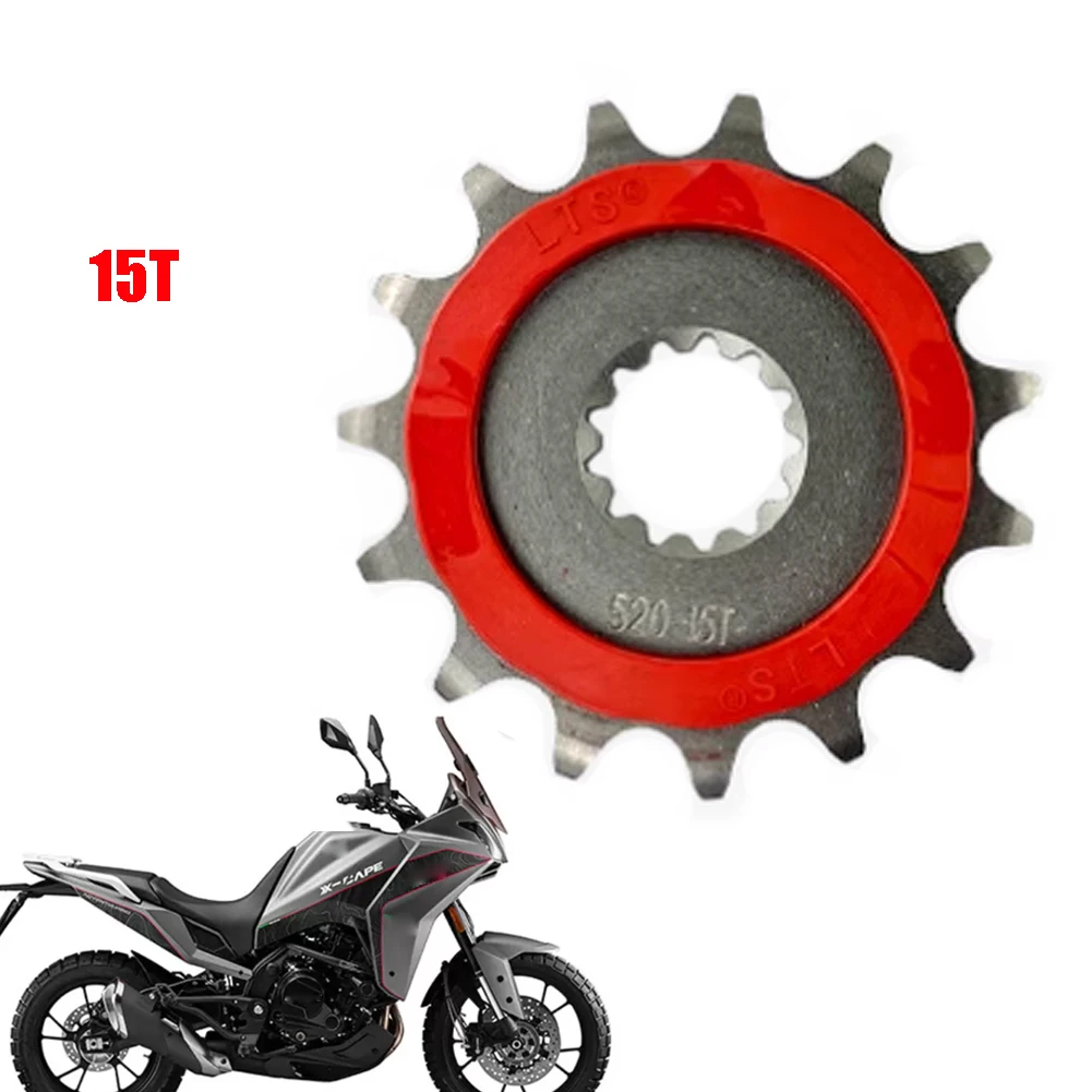 Motorcycle Small sprocket 15 teeth pinion For Morini XCape 650 X-CAPE650 Sprocket Chain Wheel