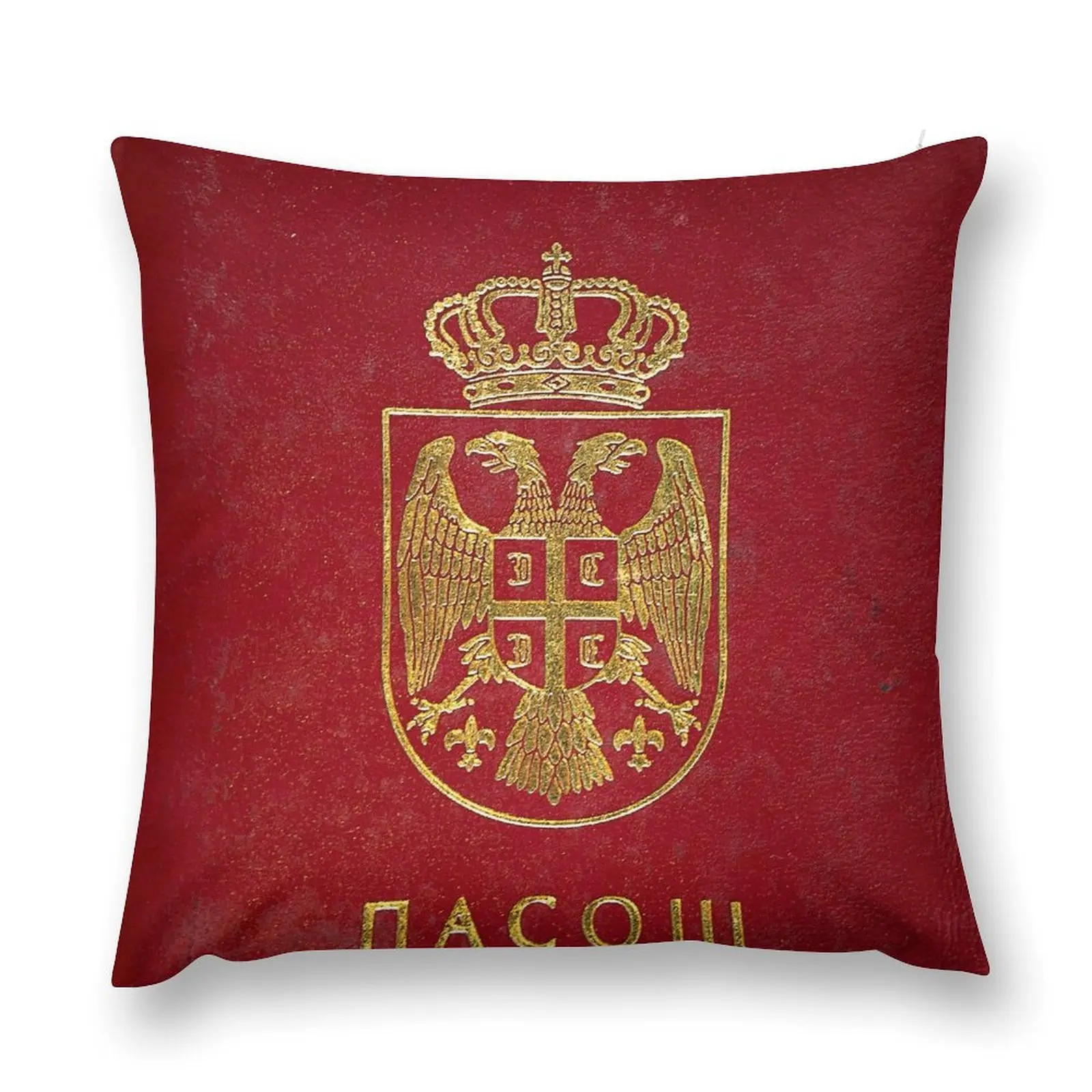 Serbian passport Throw Pillow Sitting Cushion Sofa Decorative Covers Decorative Cushions For Luxury Sofa home decor items pillow