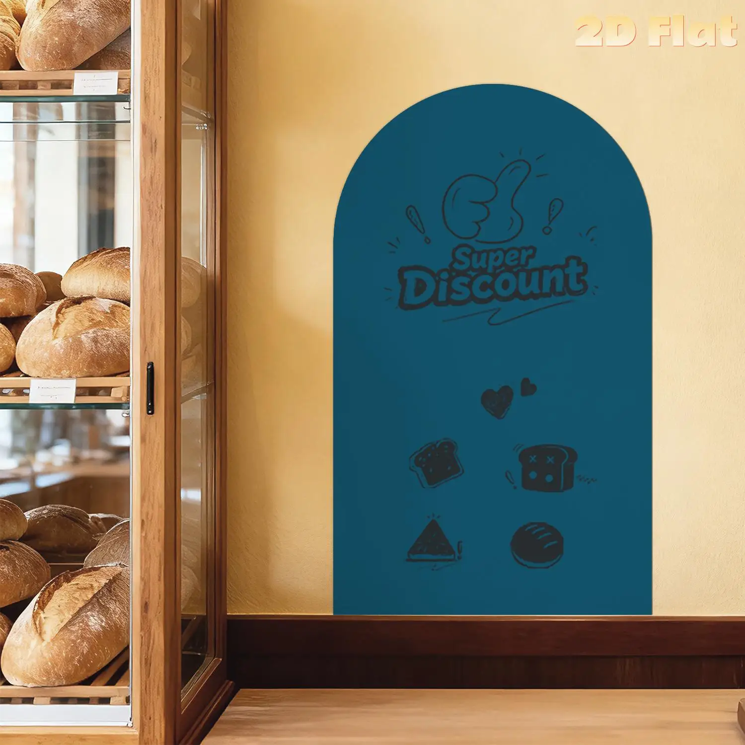 pizarra-magnetica-arqueada-color-azul-lago-profundo-facil-de-escribir-y-limpiar-ideal-para-fiestas-de-cumpleanos