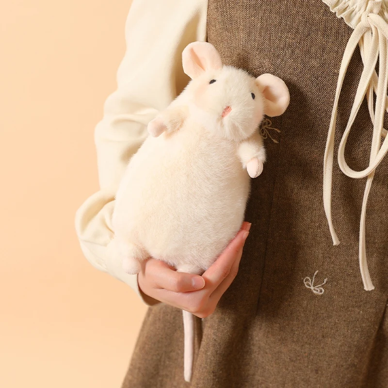 15/21CM Niedliche Fancy-Ratten-Plüschtiere Weiche Stofftier-Puppe Plüsch-Maus-Anhänger Schlüsselanhänger Lustige Geschenke – Detail 13