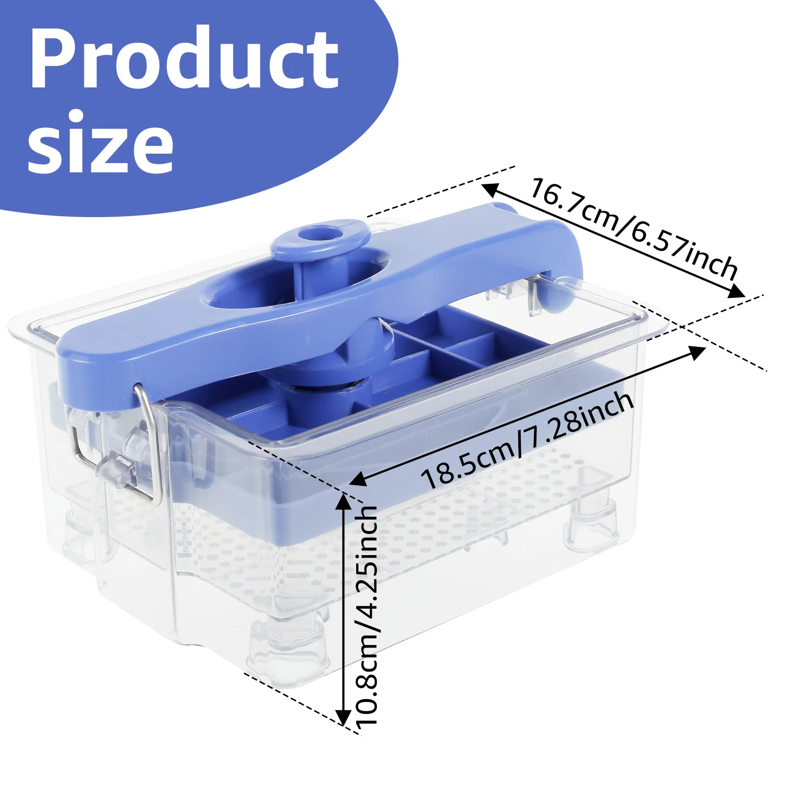 Tofu Press Kit Efficient Tofu Maker 2 Pressure Levels Tofu Maker Machine BPA Free Tofu Press with 2 Sizes Mold Dishwasher Safe