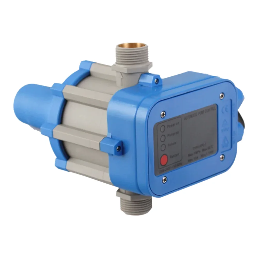 IP65 10A 110 فولت 220 فولت التيار المتناوب مفتاح ضغط مضخة المياه التحكم تلقائيًا مفتاح إلكتروني حماية نقص المياه قابل للتعديل