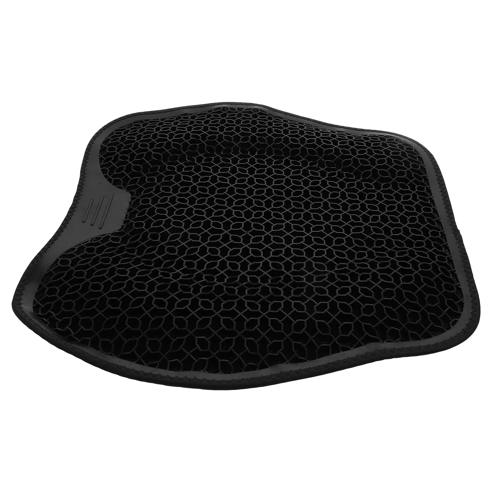 

Car Seat Cushion Black Gel Pad for Driving Ventilated Automotive Truck Seats Cooling Summer Winter Spring Fall Comfort Support
