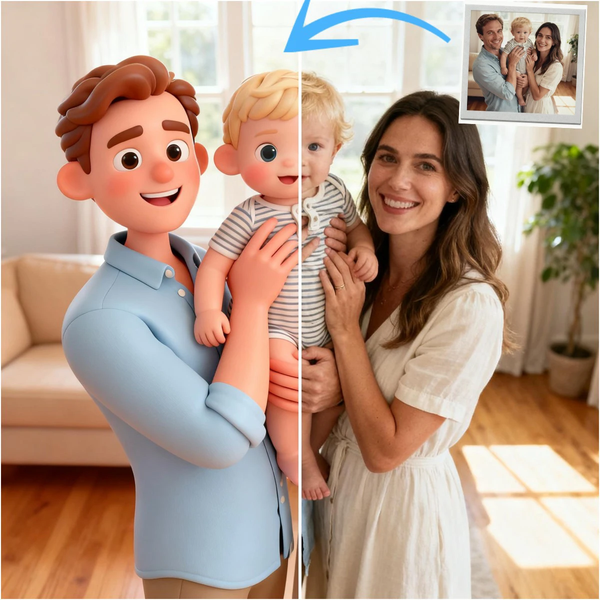 مخصص الكرتون نمط قماش المشارك المطبوعة صورة زوجين الأسرة الحيوانات الأليفة شخصية اللوحة لغرفة المعيشة الحديثة ديكور المنزل