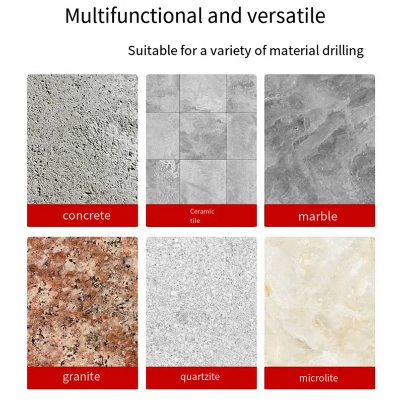 

ABFY-2Pcs 20-35-50Mm Diamond Chamfer Drill Bit Angle Grinder Saw M10 Thread For Enlarge Marble Tile Masonry Concrete