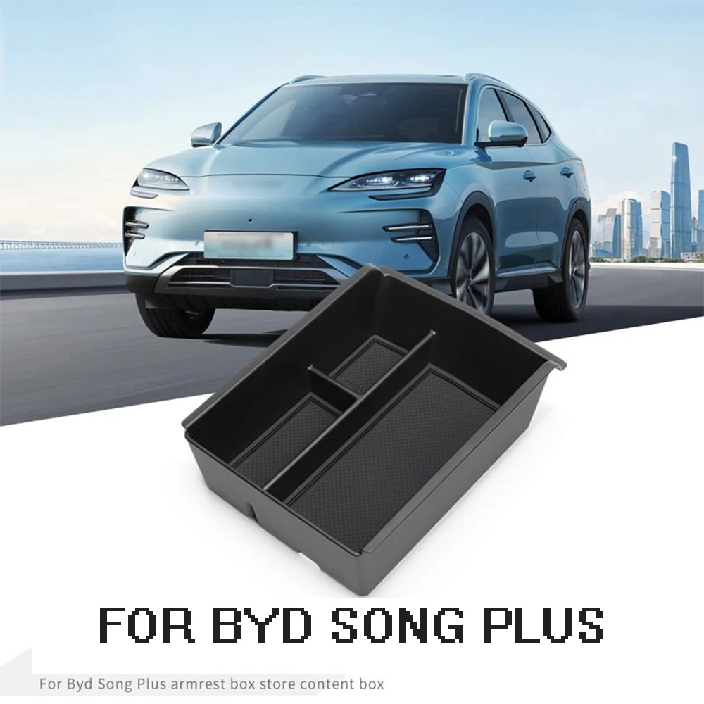 

Car Armrest Storage Box Cup Holder For BYD Seal U Sealion 6 Song Plus Champion Edition 2023 2024 2025 Car Interior Accessories