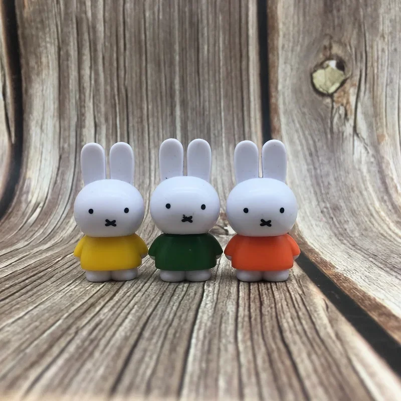 Miffy\'s Adventures Big and Small Miffys Rabbit Action Figures Cartoon Anime Rabbit Model Toy Desktop Decorations Collection Gift