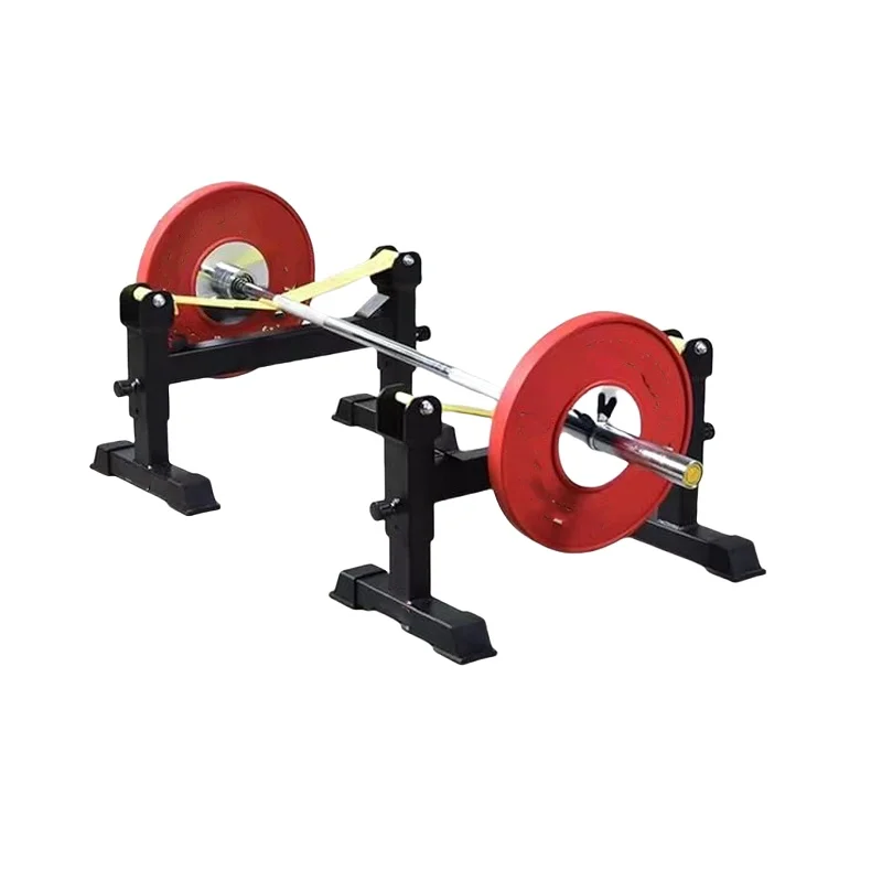Weightlifting Plates & Deadlift Barbell Holder Rack