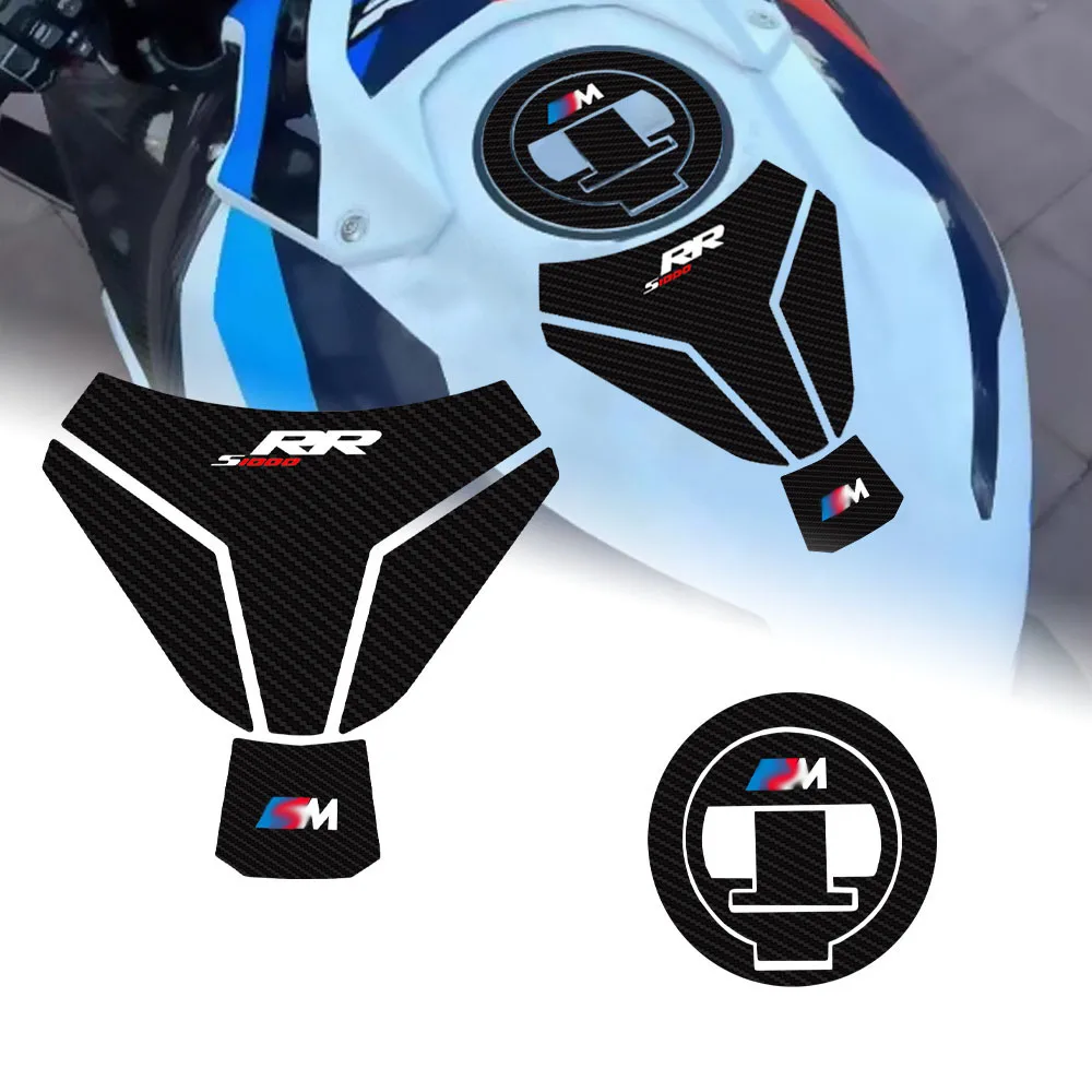 

Motorcycle 3D Oil Gas Cover Sticker Emblem Protector Tank Pad Decals For BMW For BMW S1000RR S1000 RR