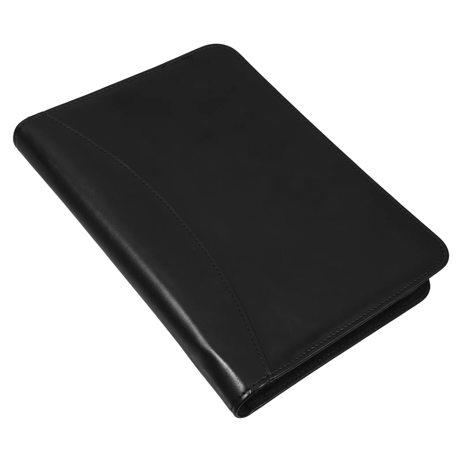 

A5 Portfolio Binder with Zipper Functional Document Organizer for Work Business Padfolio Minimalist Design Office Folder Storage