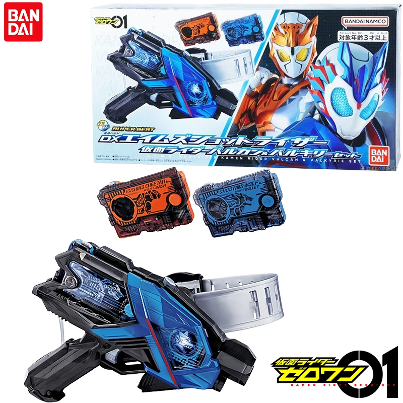 

Bandai Genuine DX Kamen Rider Zero-One A.I.M.S. ShotRiser Shooting Wolf Rushing Cheetah Экшн-игрушки Детский подарок Коллекционная модель