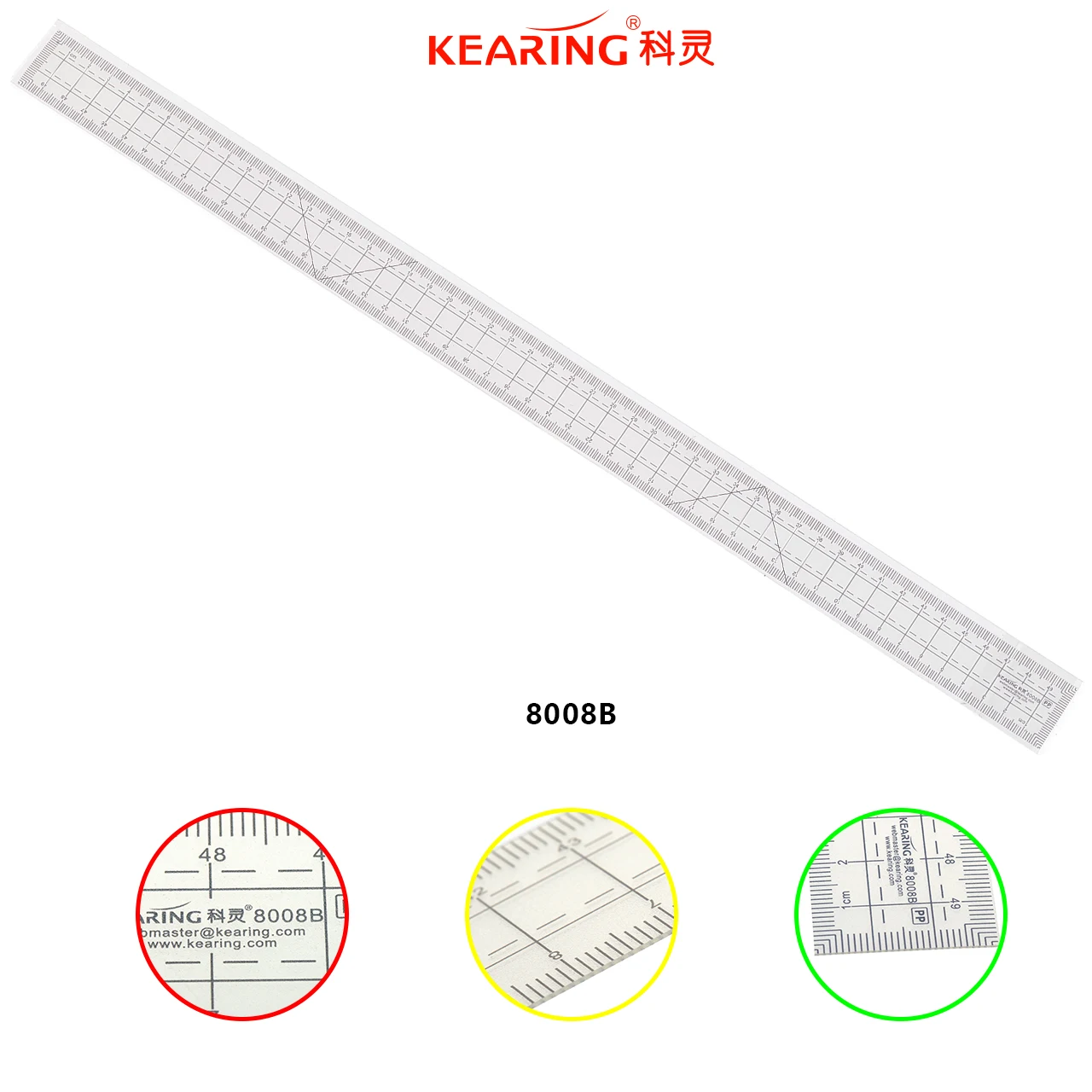 Kearing 8008b Ruler Arbitrary Curved Ruler Tailor Design Cut Metric Ruler Pattern Making Ruler