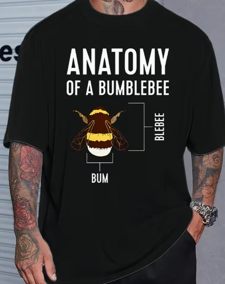 Summer Men's Fashion Print Short Sleeve T-Shirt