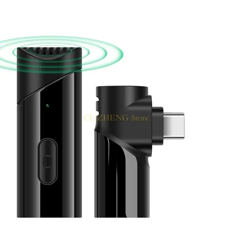 E56B ميكروفون Lavalier يمكن ارتداؤه، نظام ميكروفون لإلغاء الضوضاء، ميكروفون خارجي ذو طية صدر السترة