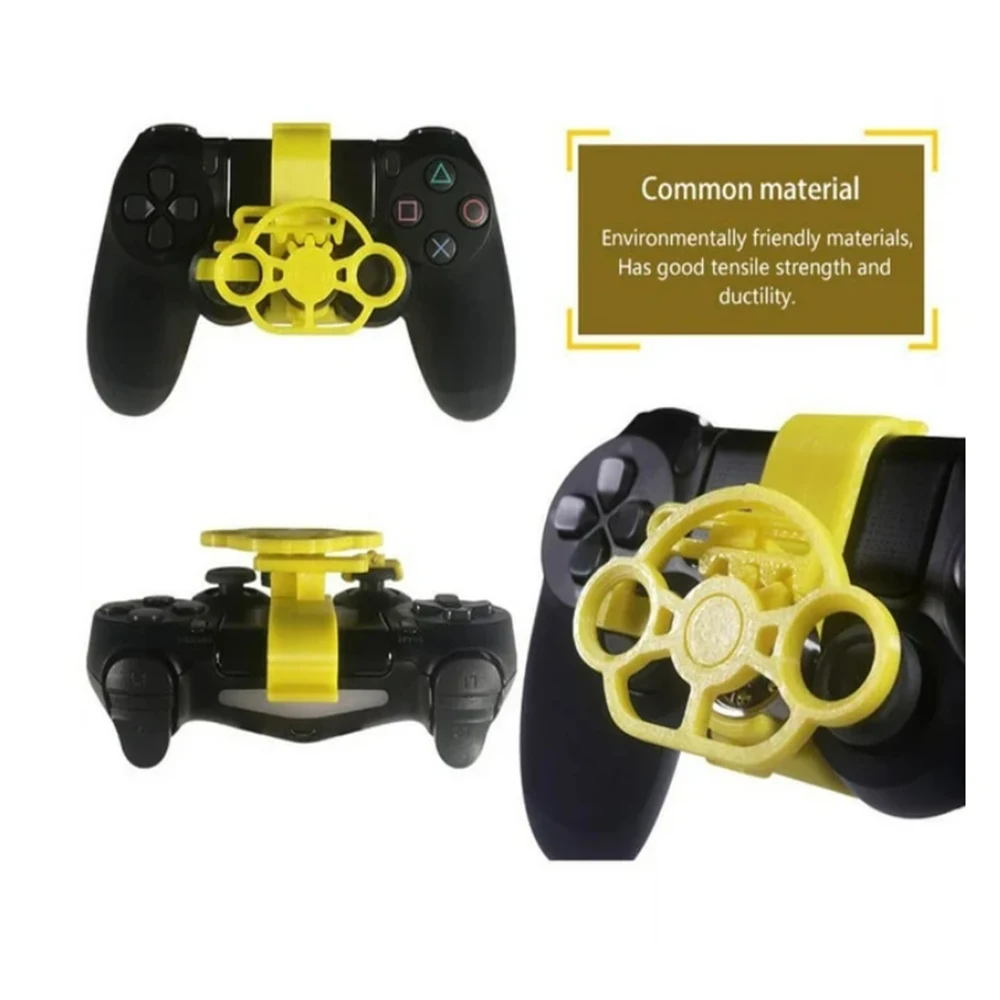 Gaming Racing Wheel Mini Steering Game Controller 3D Printed Accessories For PS4 controllers