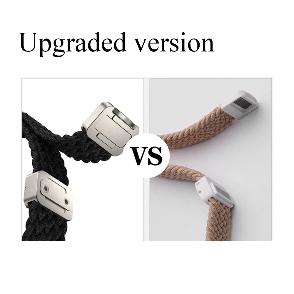 سوار مغناطيسي لساعة هواوي فيت 4 برو 3 مضفر حلقة حزام نايلون رياضي كوريا لهواوي Fit3 Fit4 4Pro استبدال الفرقة