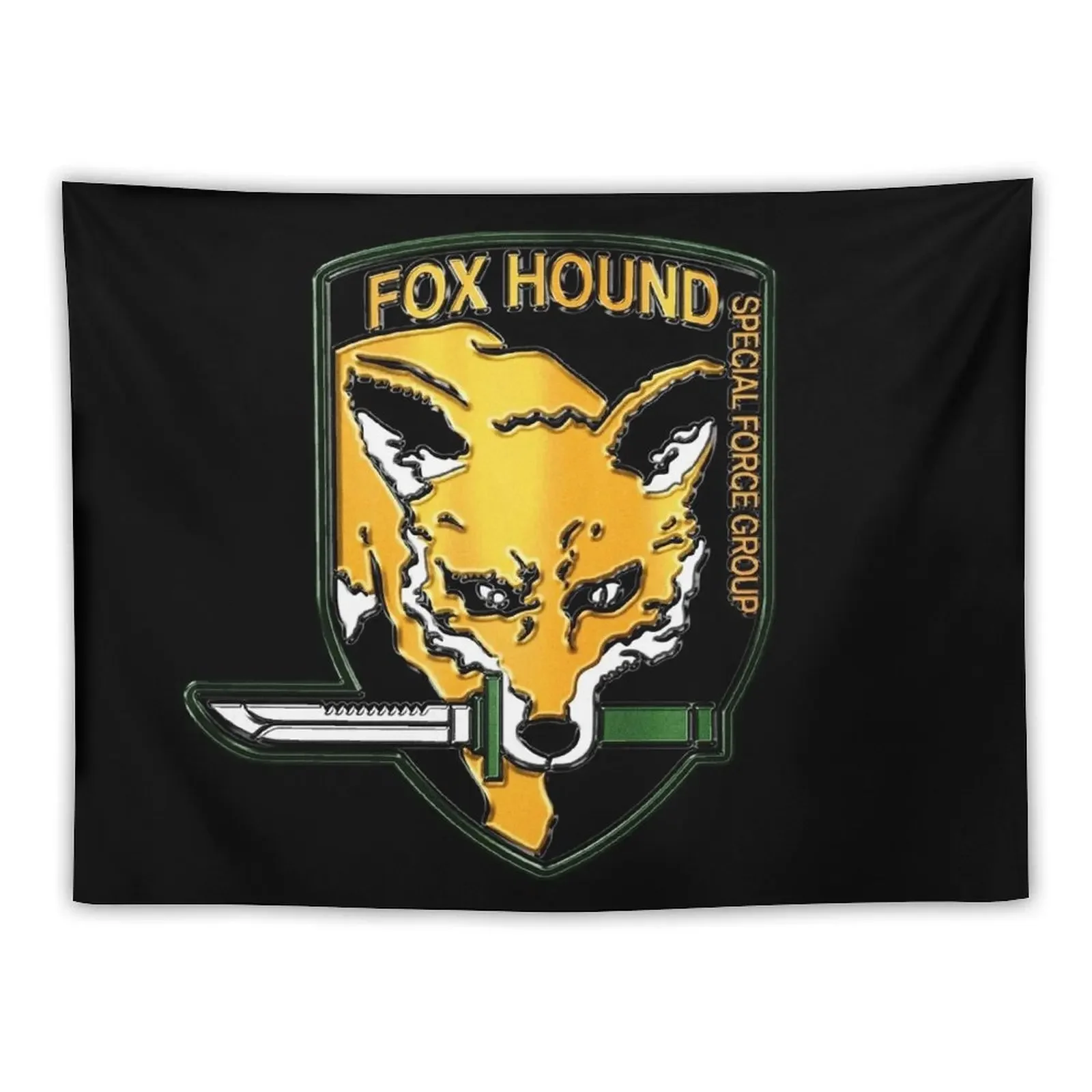 Foxhound Crest Tapestry Bed Room Decoration Decor For Room Decorations For Your Bedroom Tapestry