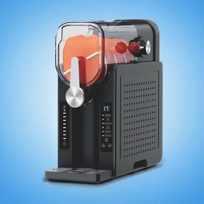 

Stock 2-Liter Stainless Steel Automatic Ice Cream & Slushie Maker Commercial & Household Use Frozen Drink Machine for Home Use