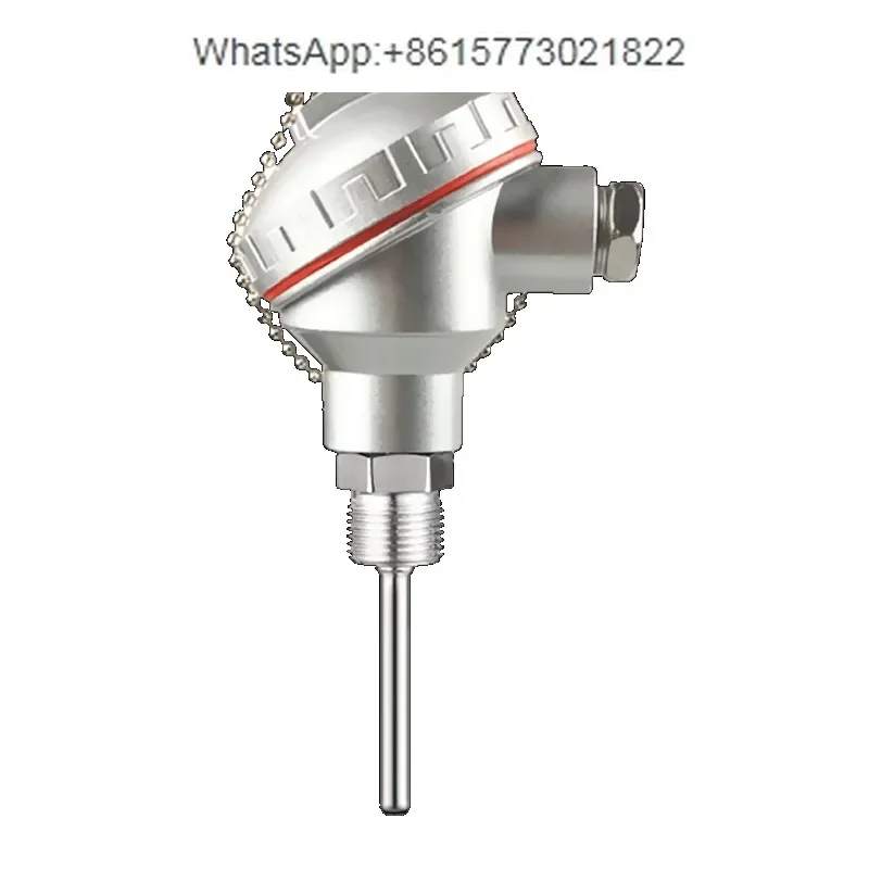 High temperature thermocouple pt100 temperature sensor K-type armored platinum thermistor probe integrated transmitter