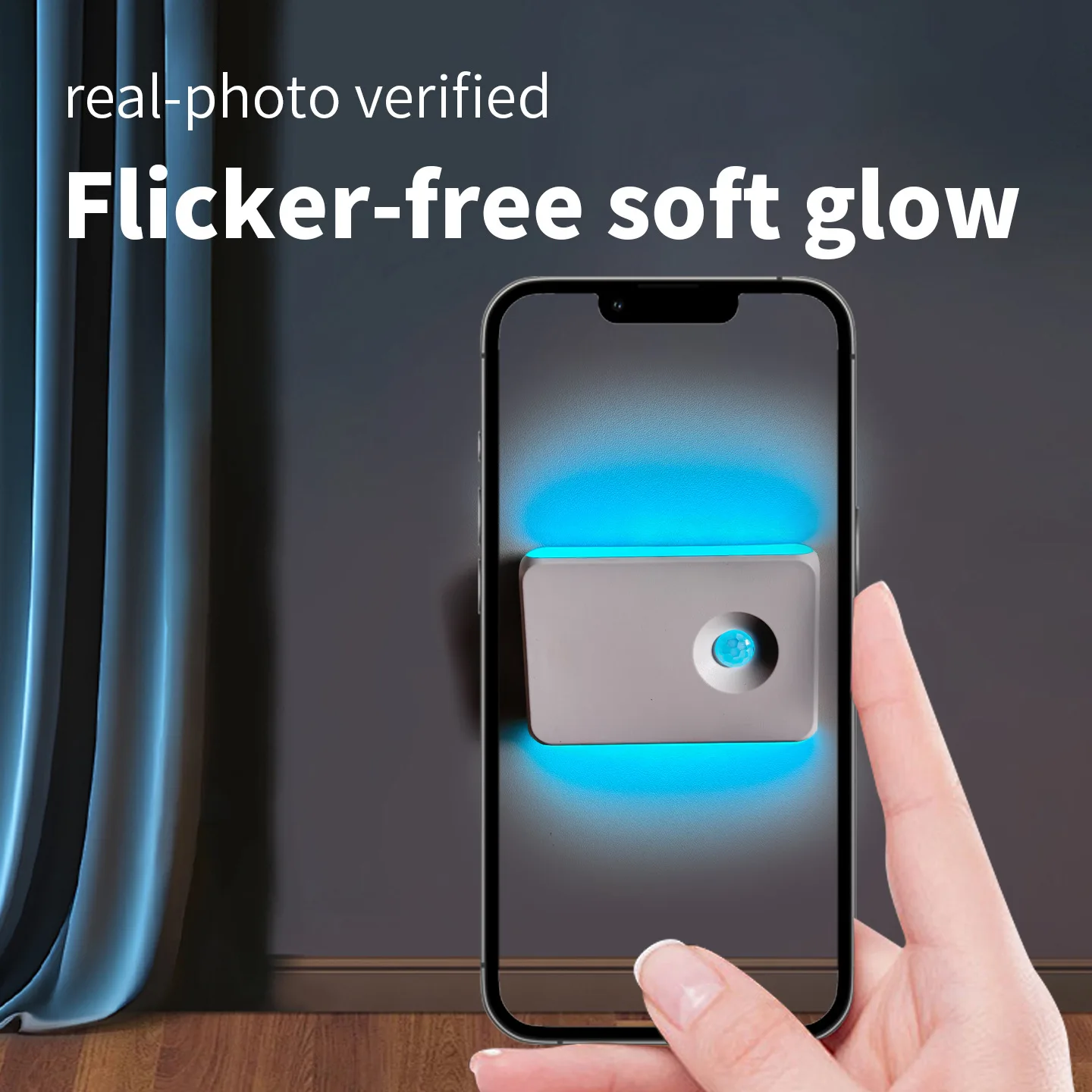 Wall sensor light, ambient light, hallway staircase, entrance charging wall light, dormitory LED night light