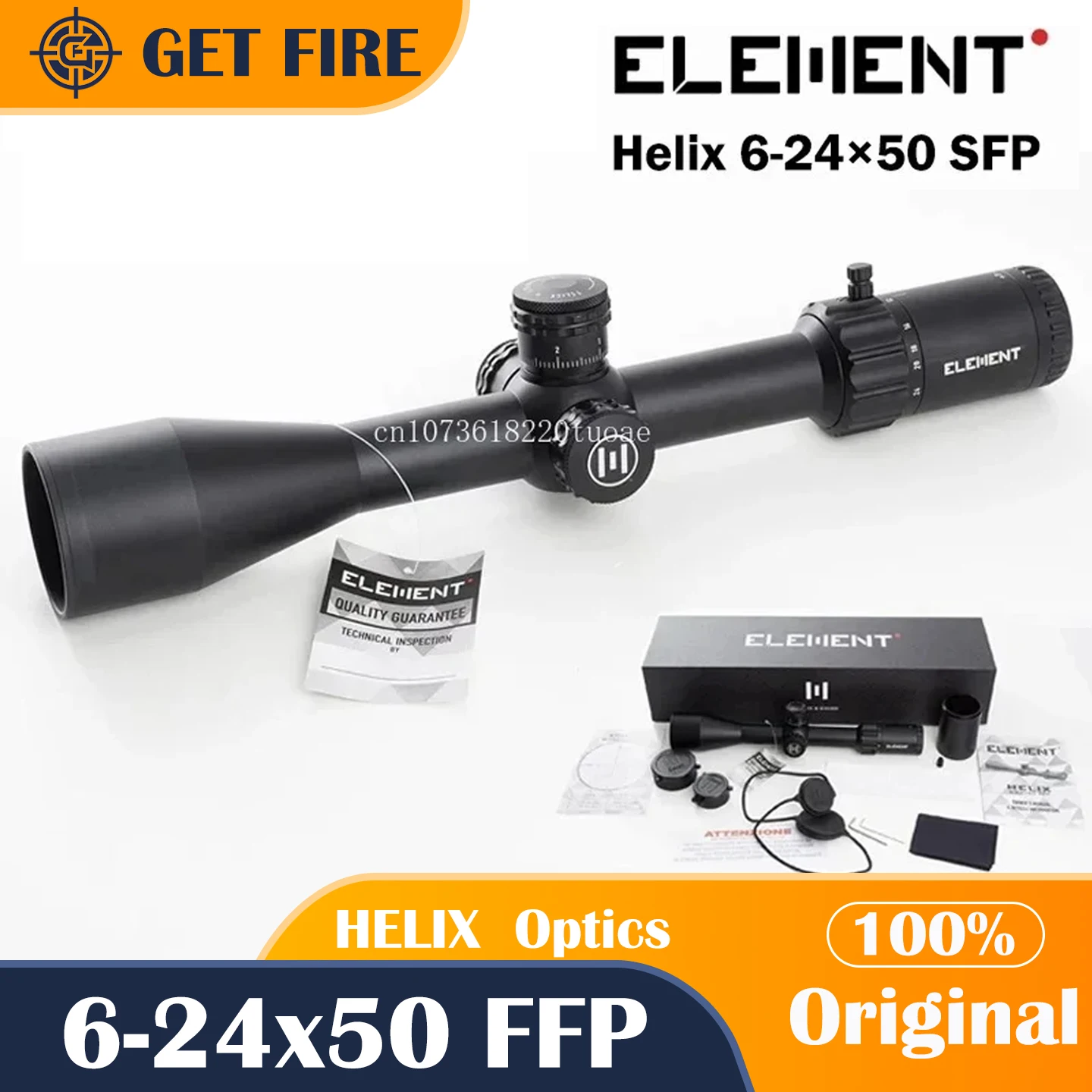 

【Original】HELIX 6-24x50 FFP Optics Rifle Scope First Focal Plane,Zerostop Lock,APR-2D MRAD Reticle