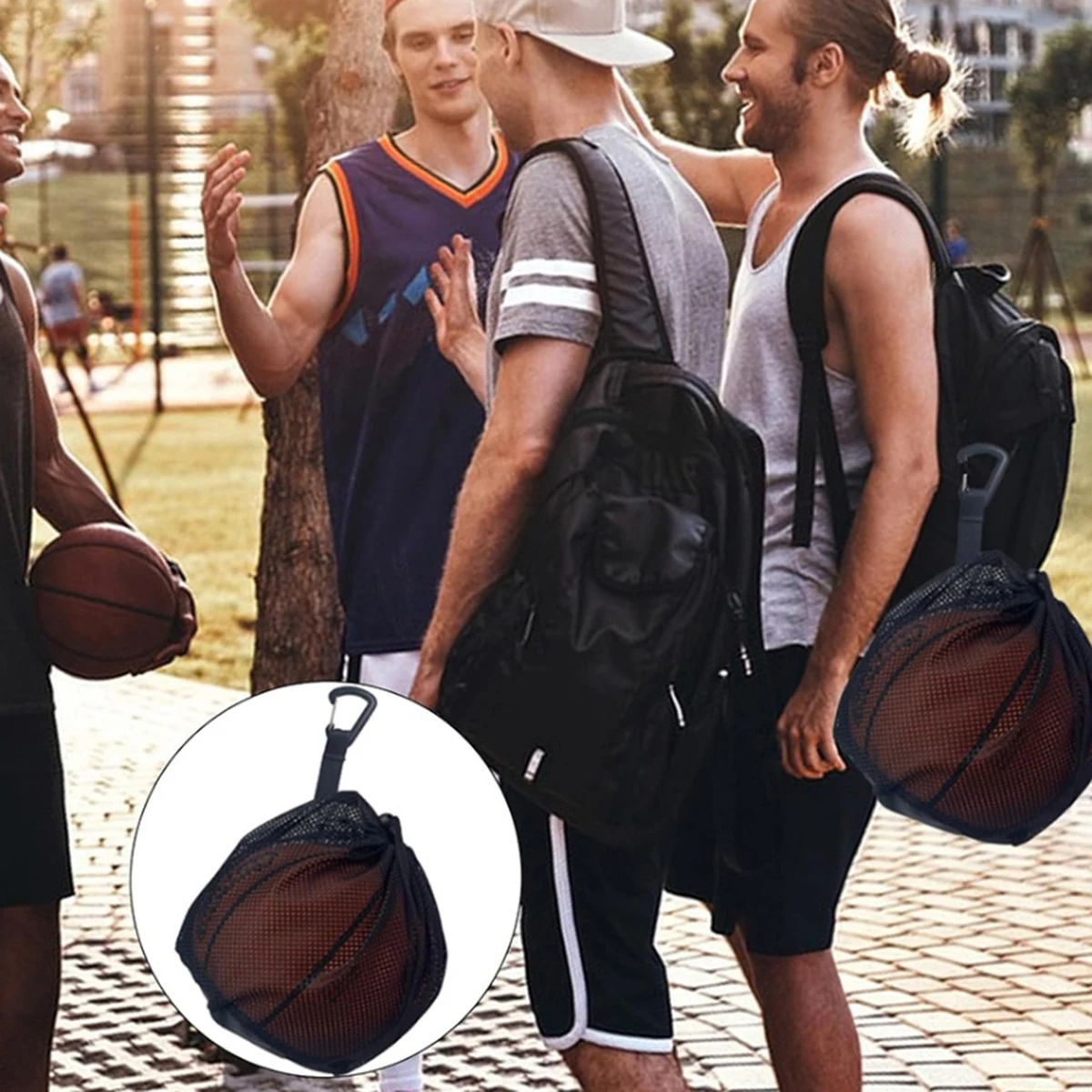 กระเป๋าตาข่ายบาสเก็ตบอลแบบพกพา, กระเป๋าฟุตบอล, กระเป๋าวอลเลย์บอล, กระเป๋าตาข่ายแบบมีเชือกรูด, กระเป๋าตาข่ายสําหรับฝึกซ้อมสําหรับรองเท้ากีฬา, 1 กระเป๋า
