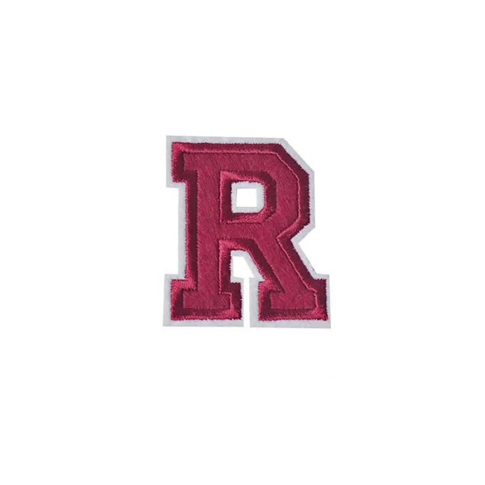 

Sewing Crafts Decoration A-Z English Alphabet Apparel Iron-on Sewing Fabric Patches Clothes Embroidery Applique Letter Patches