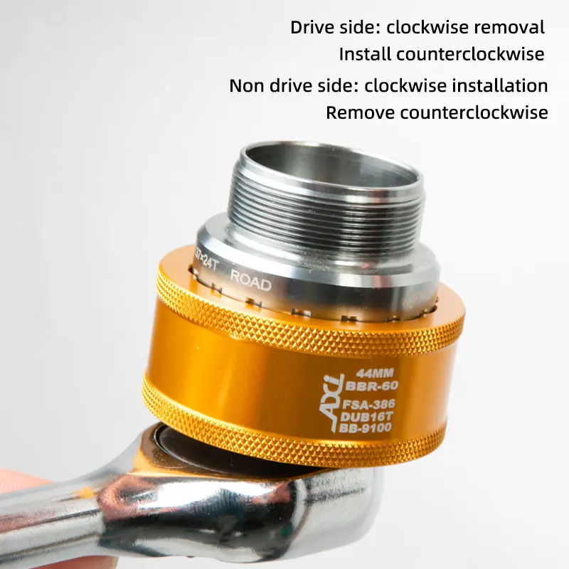 Bike 5 in 1 Bottom Bracket Tool DUB BBR60 BB93 Mega EVO BB52 BSA30 BB386 Bicycle BB Center Shaft Installation and Removal Tool view 6