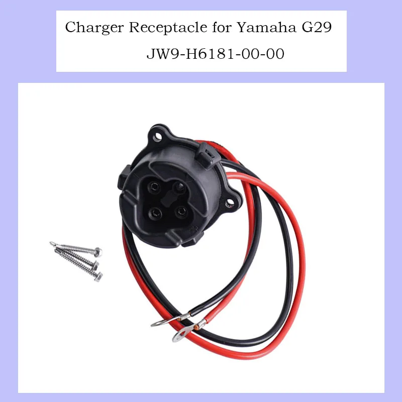 

Разъем зарядного устройства для электротележек Yamaha G29 Drive/Ydre # Jw9-H6181-00-00