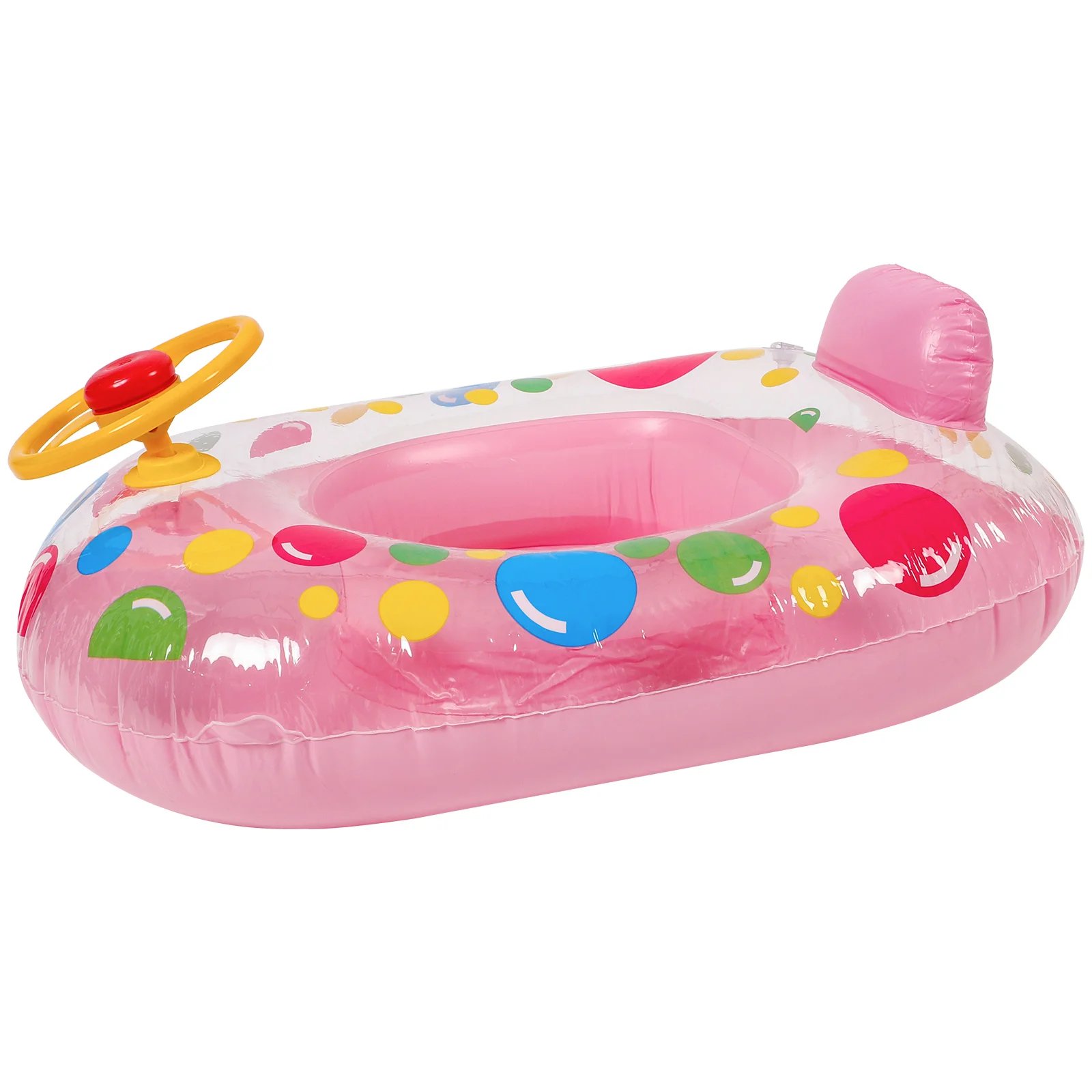 Inflatable Yacht Toy Bathing Ring Baby Swim PVC Toddler Pool Floats Seat Toys for Babies