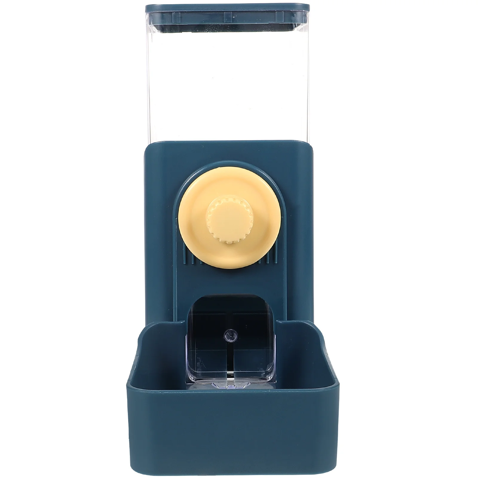 

Hanging Small Pet Feeder for Hamster Bunny Rat Reusable PP Container Large Capacity No Smell Refillable Food Dispenser Household