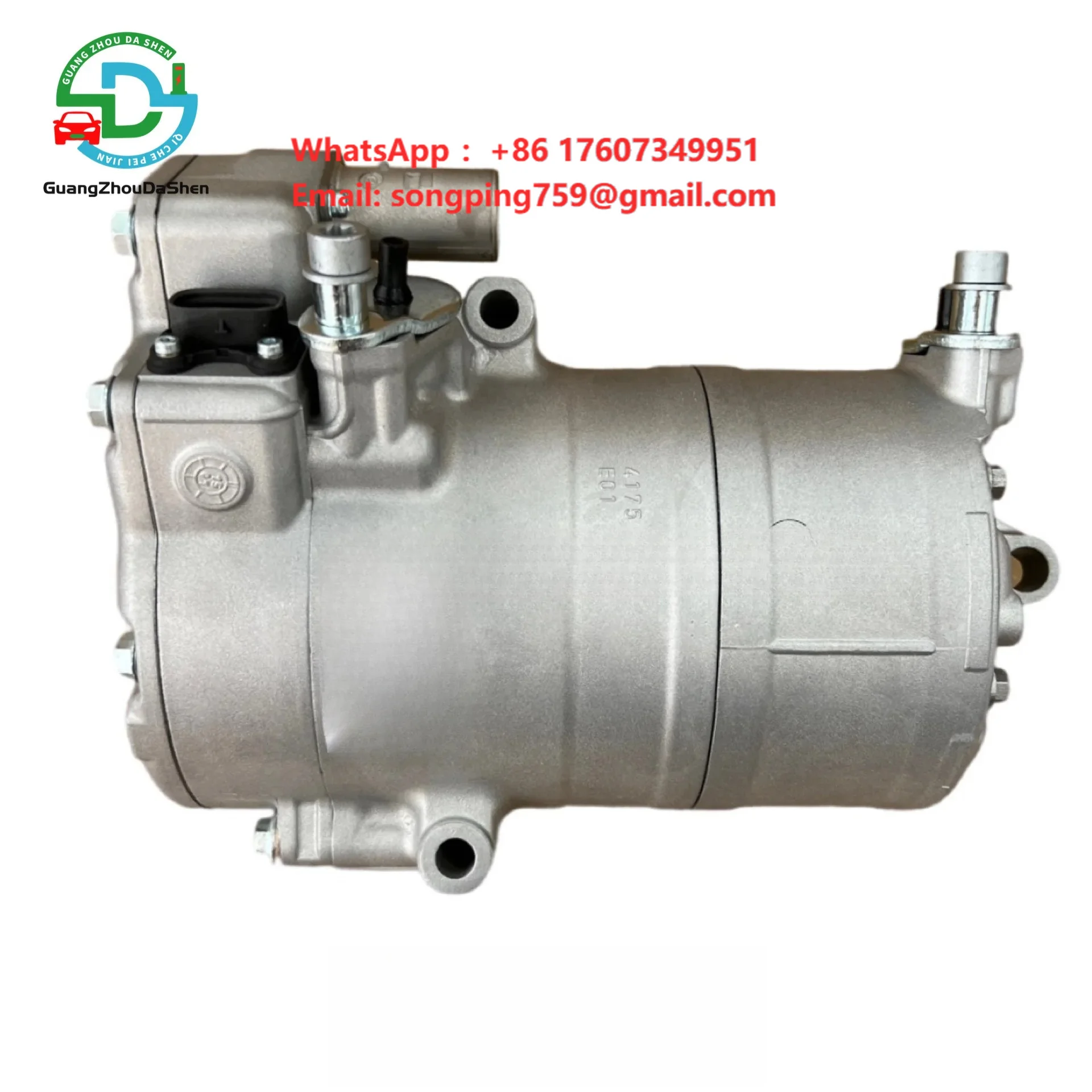 GZDS New 12V for Land Rover AC Compressor EPLA-19D662-AB Hybrid Automotive Air Conditioning Parts EV Compressor