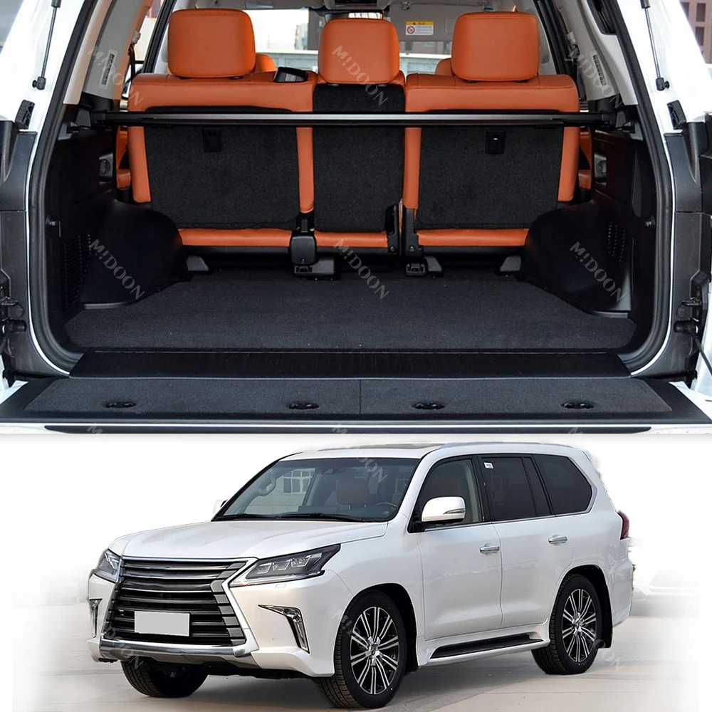 

Auto Full Coverage Trunk Mat For LEXUS LX Series 570 5-Seat 2016-2019 Car Anti-dirty Pad Cargo Liner Interior Accessories