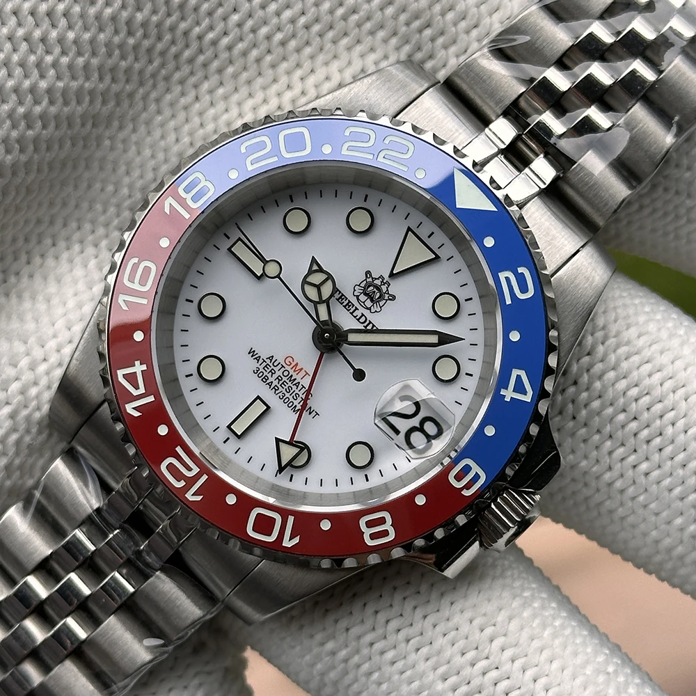 STEELDIVE Brand SD1993 Bi-directional Ceramic Bezel 41MM Case Sapphire Glass BGW9 Luminous 300M NH34 Mechanical Men Dive Watches