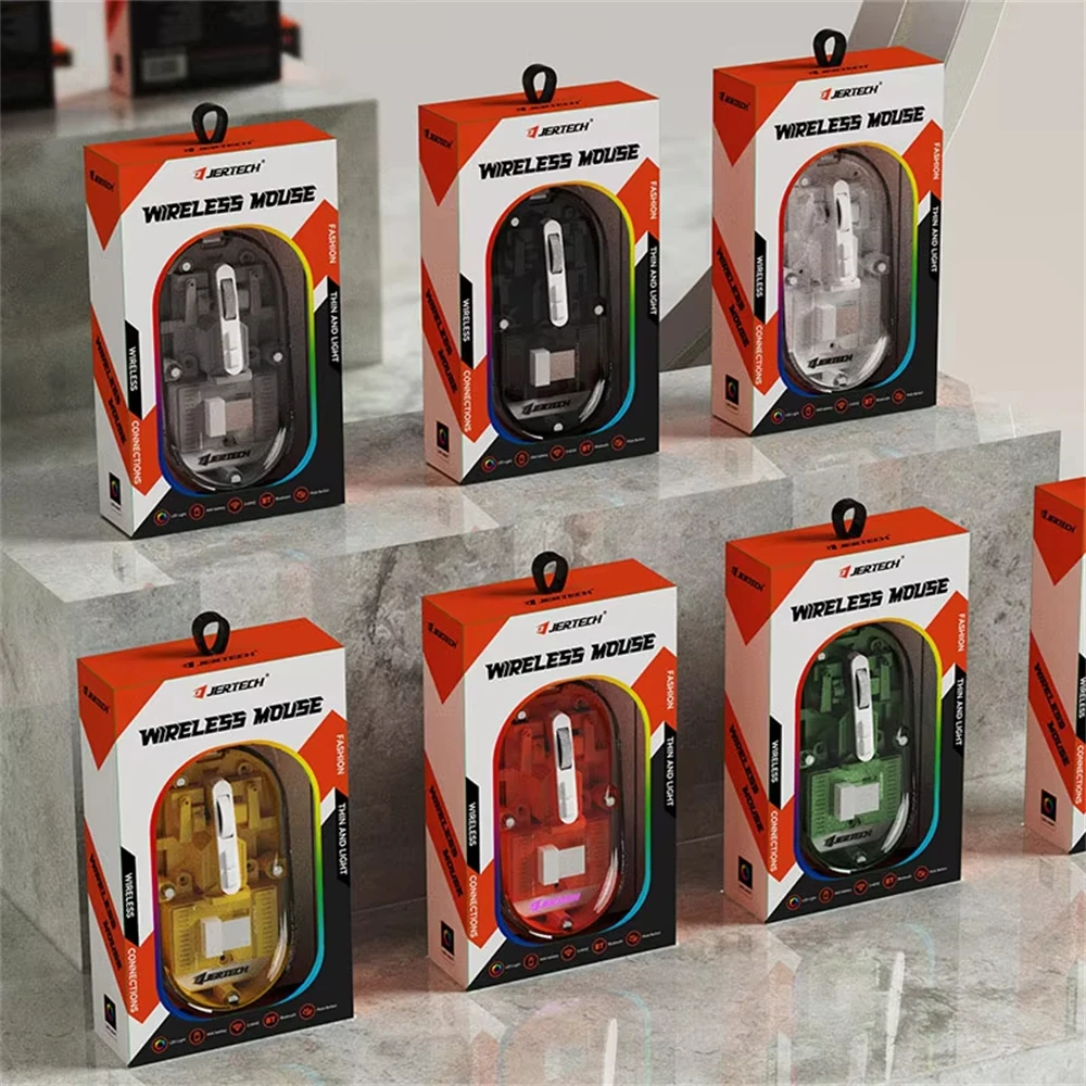 WB120 Mouse Wireless Bluetooth The Third Mock Examination Magnetic Suction Mute Rechargeable Transparent Computer Mouse