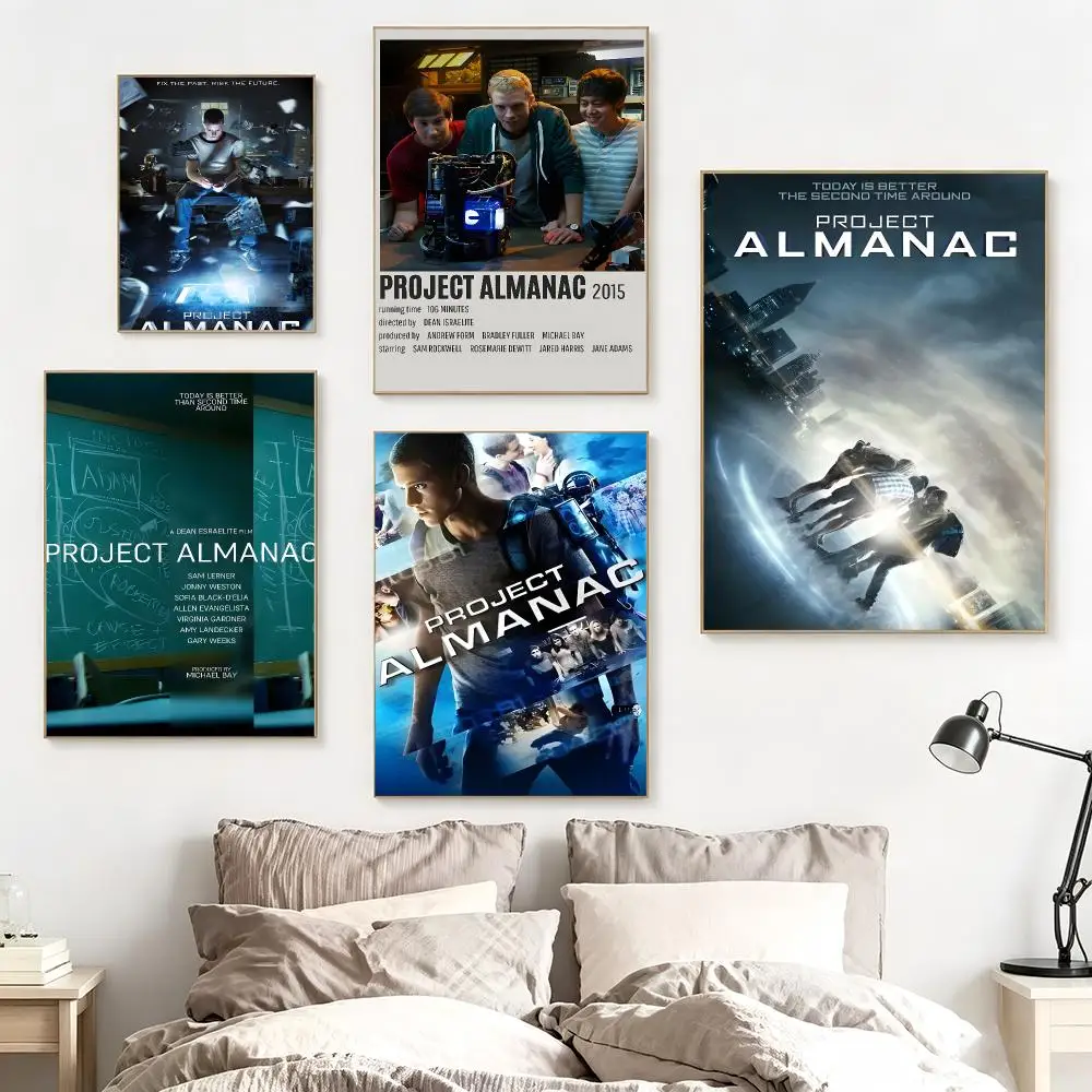 Classic Movie P-Project Almanac Poster impermeable para el hogar sala de estar dormitorio bar decoracion estetica