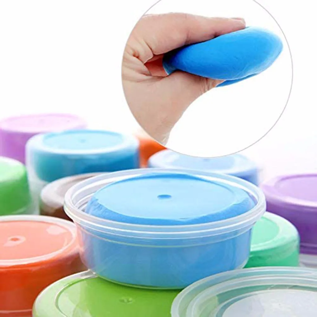 مجموعة طين تشكيل مكونة من 24 لونًا للأطفال غير سامة، لعبة فنية حرفية للأطفال في الفصول الدراسية المدرسية، هدية للحفلات