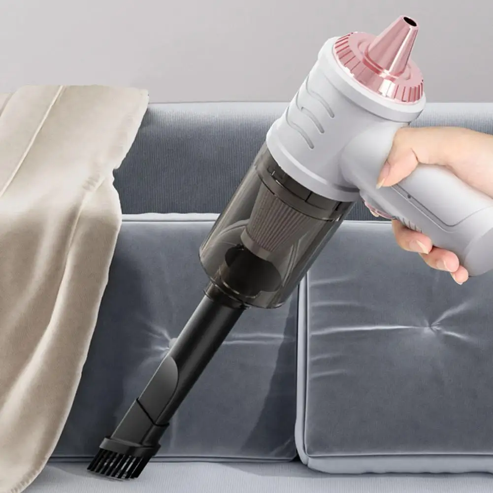 Handheld Vacuum Cleaner Powerful Suction Wireless Mini Car Vacuum USB Rechargeable Car Vacuum Cleaner with Ergonomic Handle