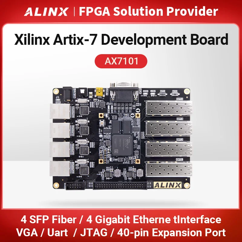 

Alinx Xilinx Artix-7 DEVELOPMENT BOARD AX7101 XC7A100T